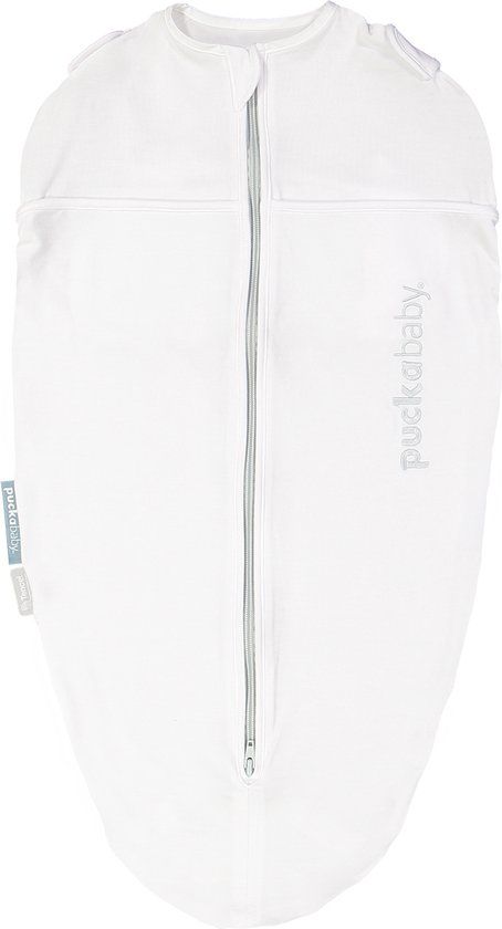 Puckababy Original Mini Inbakerslaapzak (3-6m) - Tencel - Wit