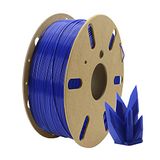 Filamentive PLA – donkerblauw/blauw – 1,75 mm 3D-printfilament, gerecyclede materialen + 100% recyclebare kartonnen spoel – maakt duurzaam 3D-printen mogelijk (1 kg)
