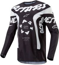 Alpinestars Racer Hana Jersey Zwart Wit Maat XL