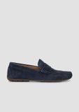 s.Oliver Loafers donkerblauw Leer Heren Maat 46