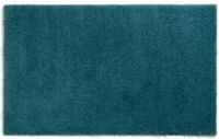 Kela Maja Badmat, 80 x 50 cm, Polyester, Petrol Blauw