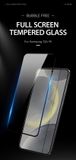 Dux Ducis - Screenprotector voor Samsung Galaxy S24 FE - Gehard Glas - Zwart