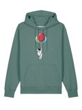 Watapparel Sweatshirt ' Little Balloon Astronaut ' groen / gemengde kleuren