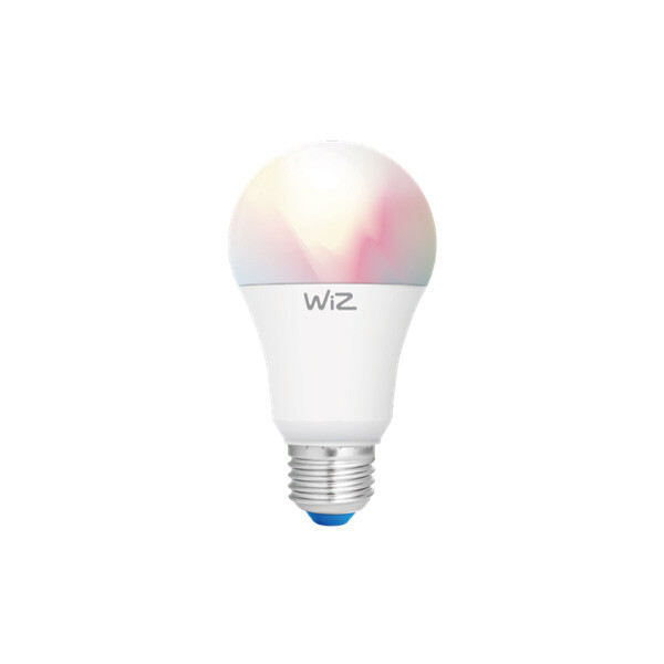 WiZ Smart LED-lamp G2 Colors A60 E27 (dimbaar, WLAN, 9W-60W vermogen, 2200K-6500K, lm810, App & Voice Control Alexa, Siri, Google & IFTTT), meerkleurig, A60-E27