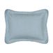 Historic Charleston Matelasse, Katoen, Blauw, Standaard Sham (20" x 26")