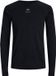 JACK & JONES Longsleeved T-shirt Ski merino wool Badge Longsleeved T-shirt Black 1