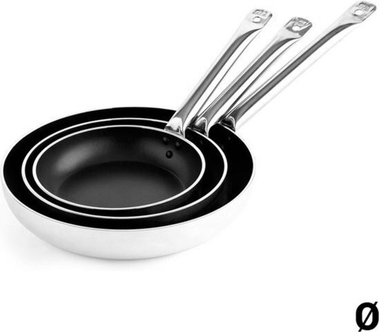 QUID PROFESSIONAL Pan 20 cm 4 mm Pro-Induction Alum QDPRO, uniek, standaard