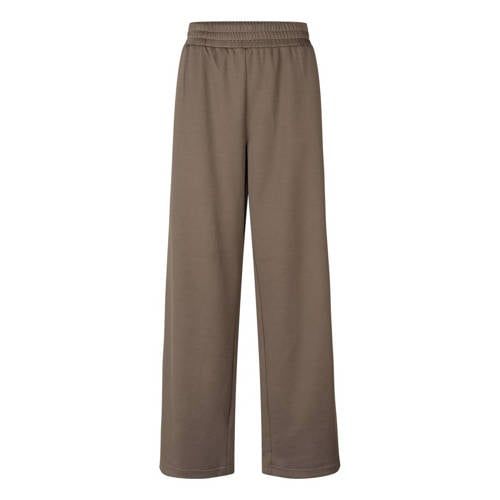 Modström wide leg broek - bruin