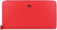 Braun Buffel Braun Büffel Anna Portemonnee RFID Leer 19 cm - Dames - Ritsportemonnee - Rood