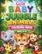 Cute Baby Jungle Animals Coloring Book
