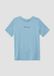 s.Oliver T-shirt met borduursel en print op de achterkant hemelsblauw