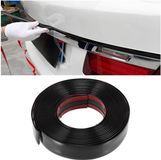 Merkloos / Sans marque Impact Life Chrome Decoratieve Strip Universele Auto Flexibele Lijm Tape Strips Auto Styling Strip Bumper Zelfklevend (Zwart)