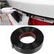 Merkloos / Sans marque Impact Life Chrome Decoratieve Strip Universele Auto Flexibele Lijm Tape Strips Auto Styling Strip Bumper Zelfklevend (Zwart)