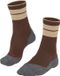 FALKE Heren Sokken Gestreept Chestnut 39-41