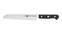 Zwilling Gourmet Broodmes - 20cm - Zwart/Zilver - RVS