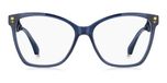 Etro Etro 0129 Lunettes De Vue Femme Bleu Oeil De Chat 55mm