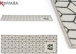 Kinvara Keukenloper Home Made - Zwart/Wit - 40x120 cm