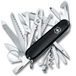 Victorinox Taschenmesser Swiss Champ (31 Funktionen, Holzsäge, Fischentschupper, Lupe, Kombi-Zange, Schere) Schwarz