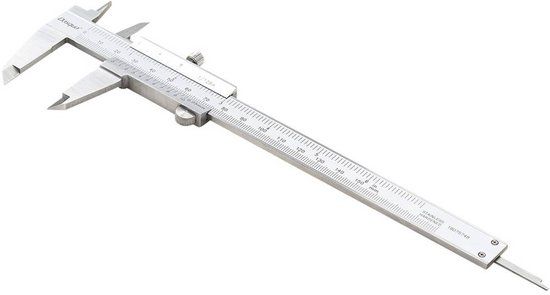 Dasqua 1120-3120 Monoblock-schuifmaat 200 mm RVS