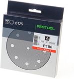 Festool Schuurpapier schijven 10x -ru2 k.80 499103