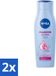 NIVEA Shampoo Diamond Gloss Care 250 ml - 2 stuks