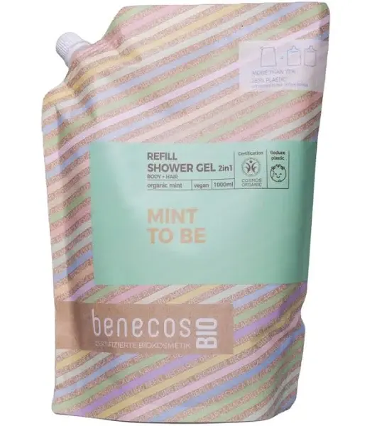Benecos Mint 2-in-1 Body and Hair Shower Gel