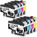 Brother Cartouches d'encre pour Brother LC426, 8 pièces, multicolore
