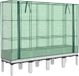 vidaXL Plantenbak verhoogd met kashoes 160x40x140 cm rattanlook