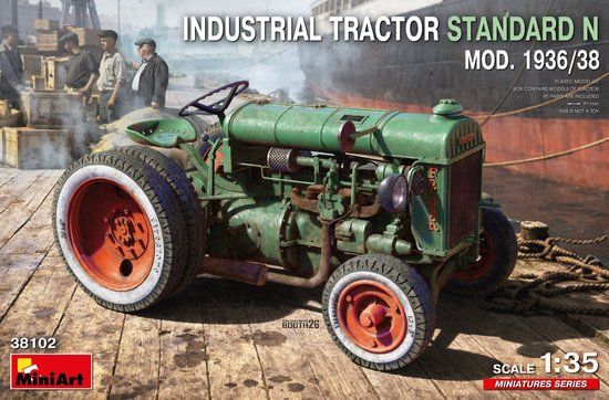 MiniArt Fordson Standard N Industrial Tractor Mod. 1936/38 Modelbouwkit 1:35
