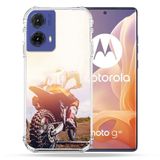 Cokitec Versterkte hoes voor Motorola G85 5G Moto Cross Soleil