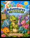Cute Baby Dinosaurs Coloring Book: 50 Fun & Easy Coloring Pages for Kids Ages 3–8