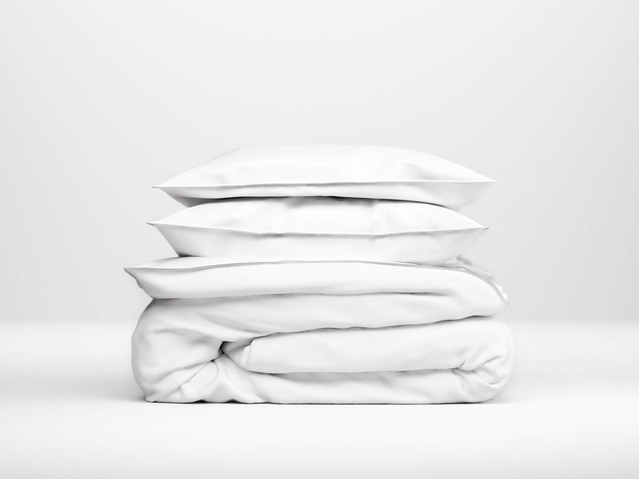 Zo!Home Satinado Dekbedovertrek - Wit - 240x200/220cm - Katoen