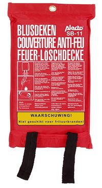 Alecto SB-11 Blusdeken - 100 x 100 cm - Glasvezel