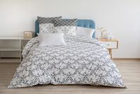 Home beddengoed Passion, 3-delig, franse, 100% katoen, 57 draden, 220 x 240 cm, grijs