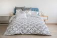 Home beddengoed Passion, 3-delig, franse, 100% katoen, 57 draden, 220 x 240 cm, grijs
