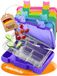Funkelfuchs® - Boîte à lunch enfants avec compartiments - 800ml, violet