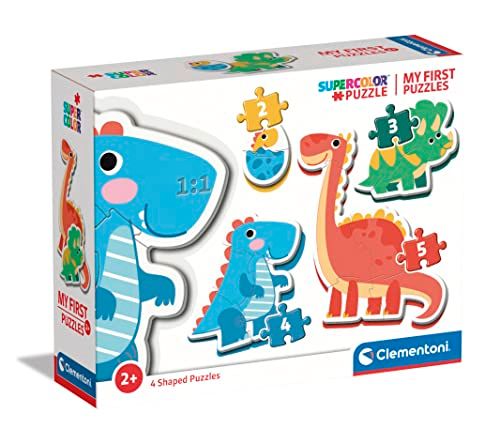 Clementoni - My First Puzzles Dinosaurs - 2-3 jaar - 20834