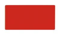 Legamaster magnetisch symbool rechthoek 30x80mm rood