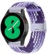 By Qubix Qubix - Braided Nylon Watch Strap - Light Purple/Purple - 42mm Huawei Watch 5