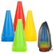 Cône de marquage, 24 pièces - Pylône, 23 x 13,5 cm - Sac de transport - Coloré - Convient pour l'extérieur - Jeux de sport/actifs