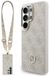 Guess Housse + Cordon 4G Big Rhinestone Triangle Strap MagSafe pour Samsung Galaxy S26 Ultra Rose