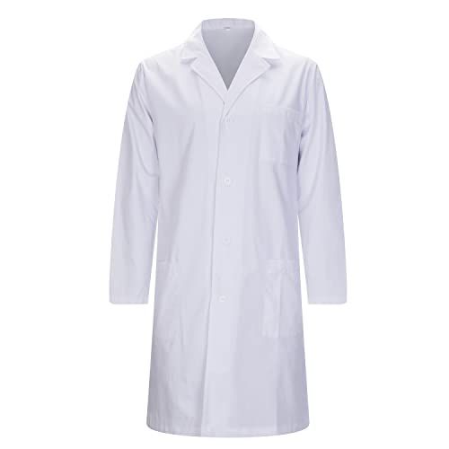 MISEMIYA Laboratoriumjas BZ-816 - Wit - Maat XS