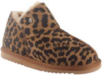 Warmbat Willow Print Panther Dames Sloffen - Chestnut