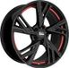 MAM WHEELS MAM RS5 black painted red inside 7.5Jx17 5x114.3 ET30