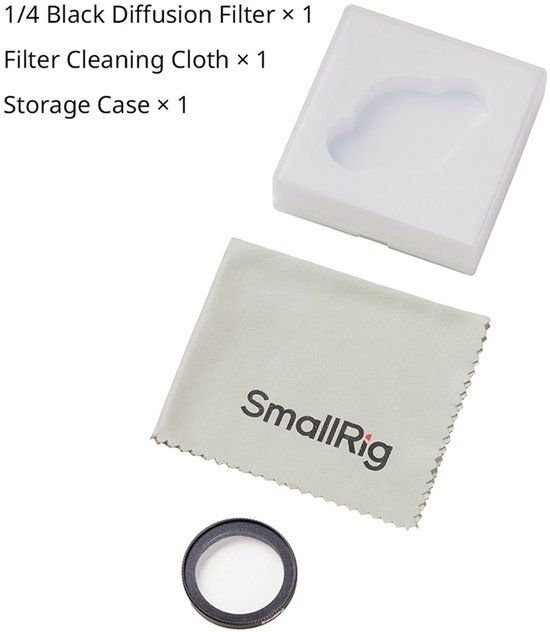 SmallRig 5872 cameralensfilter Diffusiefilter voor camera's 35 mm