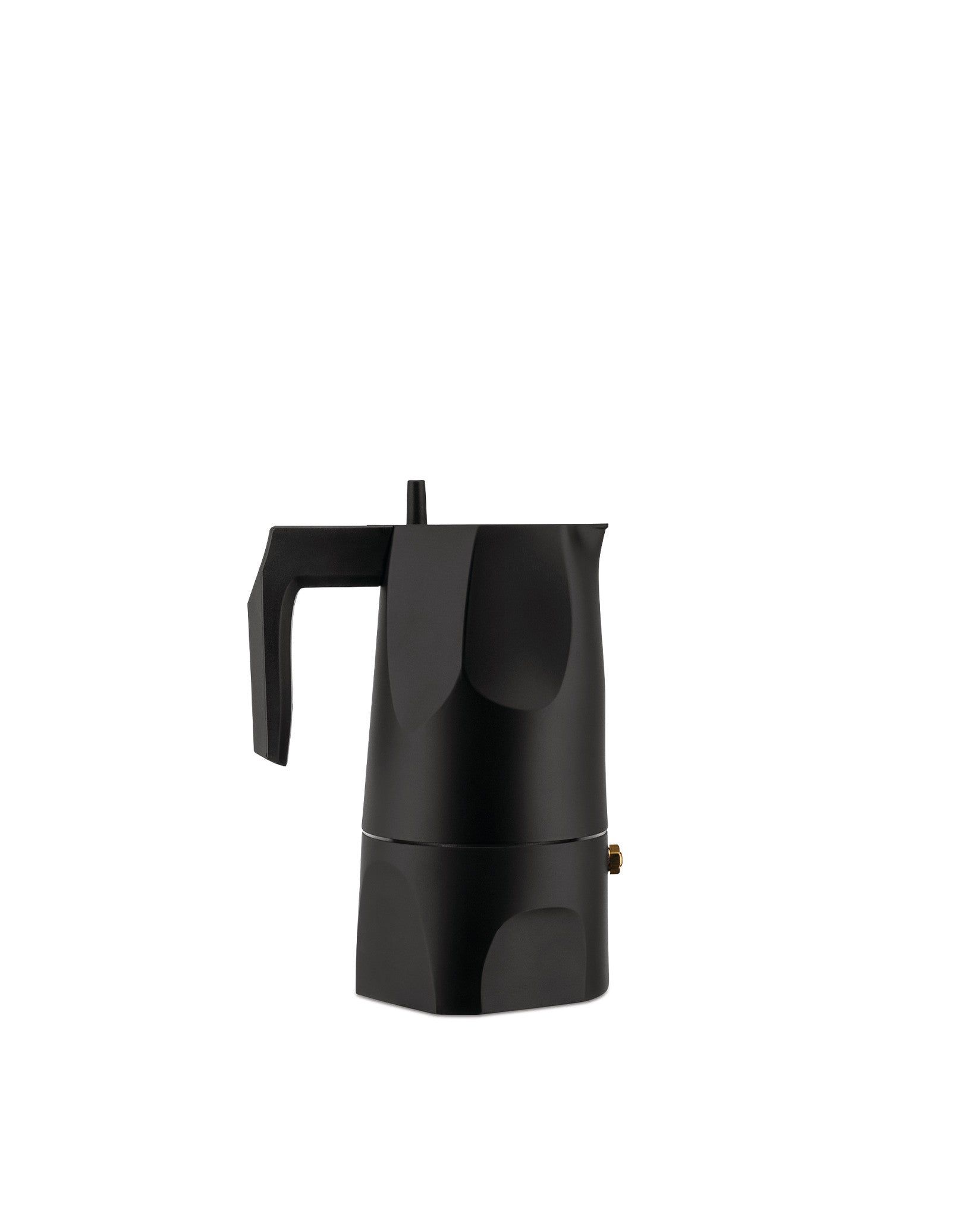 Alessi Ossidiana Percolator - 3 kops - Zwart