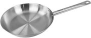 Mega-M Poêle professionnelle - Ø 28 cm - Inox - Fond sandwich - Convient pour induction, gaz et vitrocéramique - Poignée froide ergonomique - Lavable au lave-vaisselle
