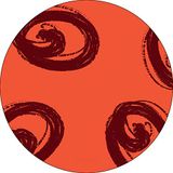 Bonateks Ronde digitaal bedrukte muismat, antislip onderkant, voor kantoor en thuis, diameter: 22 cm