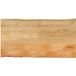 Table en manguier à bords bruts 120x60x3,8 cm