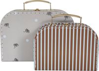 ReCollector panier décoratif, dimensions : L24,5 x l35 x H57, couleur : beige